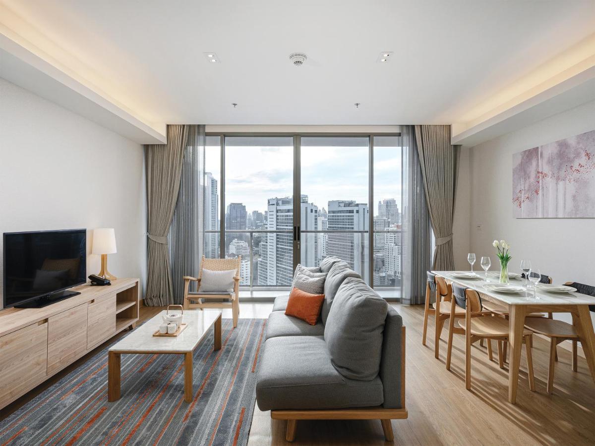 Oakwood Suites Банкок Екстериор снимка Living room